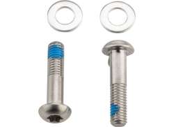 Sram Attachment Bolts 22mm Inox For. Road Flat Mount