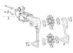 Sram Bolt Set For. NX Derailleur