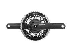 Sram Červen&aacute; E1 Kliky 33/46T 12V 165mm DUB Karbon - Čern&aacute;