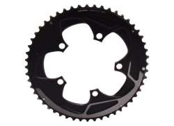 Sram Chainring Road Double 52T BCD 110mm - Black/Silver