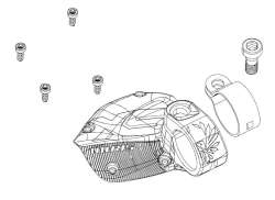 Sram Comando Cambio Cappuccio Di Copertura Per. SX Eagle - Nero