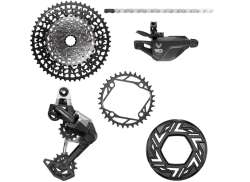 Sram Eagle 90 Gruppe 12V 34T 104mm 10-52T - Schwarz