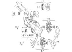 Sram Feste Bolter 5mm For. GX DH 1 x 7V