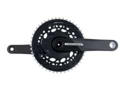 Sram Force AXS Powermeter 2x12V 165mm 33/46T CB DUB - Sort