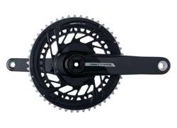 Sram Force D2 クランクセット 12V 172.5mm 50-37T DM - ブラック