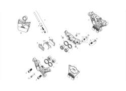 Sram G2 R Тормозной Суппорт Post Установка - Матовый Черный