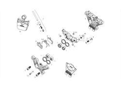 Sram G2 RS Brake Caliper Post Mount - Mat Black