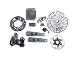 Sram GX Eagle AXS Transmission E-Bike Ryhm&auml;sarja 36T Bosch Musta