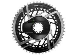 Sram 레드 AXS PM E1 Powermeter 키트 12V 56/43T DM 알루미늄 - 블랙