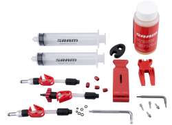 Sram Ontluchtingsset DOT 5.1 120ml - Rood
