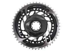 Sram Red AXS Chainring 37/50T 12S DM - Black/Gray