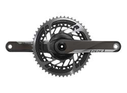 Sram レッド クランクセット 37/50T 175mm 12V CB DUB - ブラック