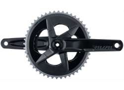 Sram Rival AXS Crankset 35/48T 2 x 12S 165mm DUB - Black