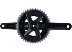 Sram Rival AXS Kranksæt 30/43T 2 x 12V 165mm DUB - Sort
