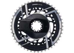 Sram R&oslash;d AXS PM E1 Powermeter S&aelig;t 12V 46/33T DM Alu - Sort