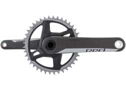 Sram Rojo 1x Juego De Bielas 40T 12V 172.5mm Carbono - Negro