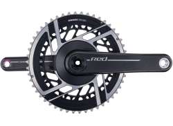 Sram Rojo E1 37/50T 12V 167.5mm DUB Carbono - Negro