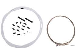 Sram Slick Wire C&acirc;ble De D&eacute;railleur Set &Oslash;1.2mm Acier Inoxydable - Blanc
