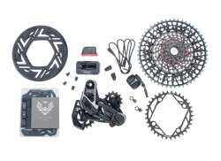 Sram X0 Eagle AXS Gruppo Boost 36T 12V 10-52T - Nero