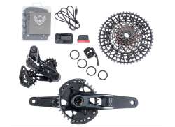 Sram X0 Eagle AXS Gruppsats Boost 32T 12V 165mm 10-52T - Svart