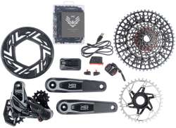 Sram X0 Eagle AXS Transmission E-Bicicletă Set Grup 36T 160mm Negru