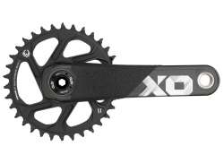 Sram X01 DH Шатунная Система 34T 11S 165mm DUB Угольный - Черный