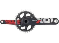 Sram X01 Eagle Pédalier S-Boost+ 32 Dent 12V 165mm - Rouge