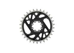 Sram XX Eagle T D1 Hammaspy&ouml;r&auml; 30T 12V DM 3mm Offset - Musta