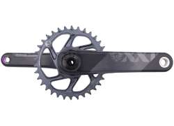 Sram XX1 Eagle Conjunto De Crenque 34T 12V 170mm Dub - Preto/Cinzento