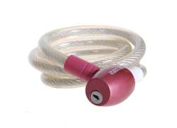 Stahlex 钢缆锁 442 &Oslash;12mm 120cm - 粉色
