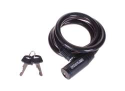 Stahlex 钢缆锁 Ø10mm 90cm - 黑色