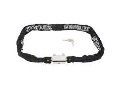 Stahlex 链条锁 8mm 链节 120cm 长 黑色 罩