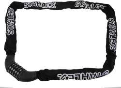 Stahlex 数字 链条锁 7 x 1400 mm - 黑色