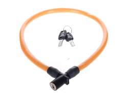Starry 钢缆锁 &Oslash;6mm 65cm - 橙色