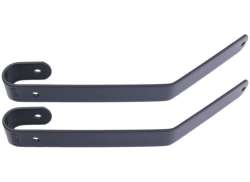 Steco Comfort Manubrio Set Staffa Extra Lungo - Matt Nero