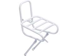 Steco Front Rack Smooth 28 Inch 25Cm White
