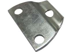 Steco Luggage Carrier Mounting Plate 1-Hole - Silver