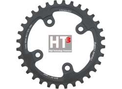 Stronglight Chainring HT3 36T 10V BCD 76mm - Black