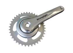 Stronglight Crankset Earth 38T 170mm Cotterless - Silver