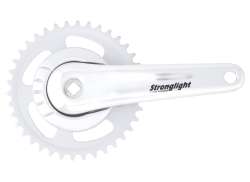 Stronglight Crankset Twin 38T 170mm Cotterless Silver