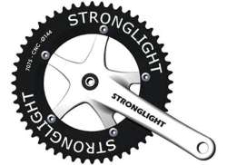 Stronglight Crankstel Track2000 50T 170mm Spieloos Zilver