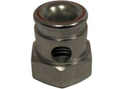 Sturmey Archer Geleidingsmoer Rechts tbv. S3X - Zilver