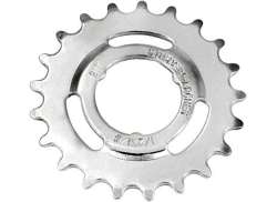 Sturmey Archer Pignone Posteriore 21T 1/8" Curvato - Argento