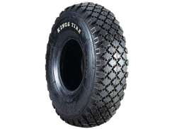 수입 일륜차 타이어 4.00 x 4&quot; 블록 Profile - 블랙