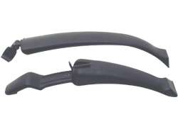 Sunnnywheel SW-640F/R Skærmsæt 24''/26 75mm - Sort