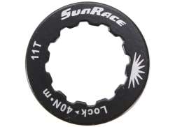 SunRace Anillo De Cierre 11 Dientes - Negro