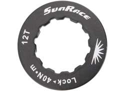 Sunrace Блокировка Кольцо 12T Алюминий - Черный
