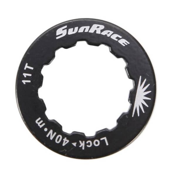 SunRace Pojistný Kroužek 11 Zuby - Černá
