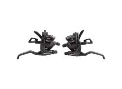 Sunrace Shifter/Brake Lever Set 3S/7S - Black