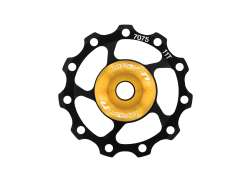 Sunrace SP860 7075 Jockey Wheels 11T - Black/Gold
